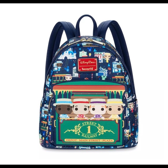 Dapper Dans Loungefly Mini Backpack – Main Street U.S.A. Disney - Picture 1 of 4